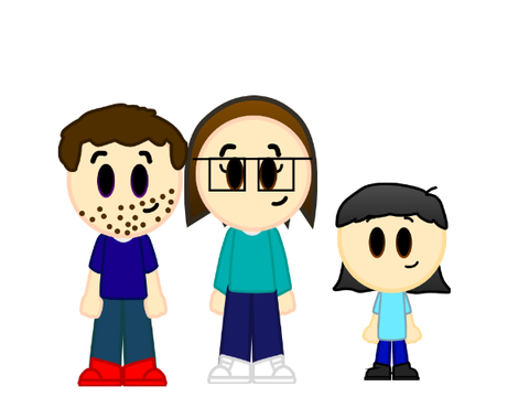 Ash H When she was young (with julie and dawn)