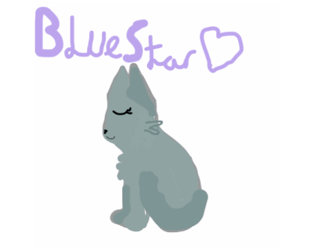 warrior cats BlueStar is the best animation!