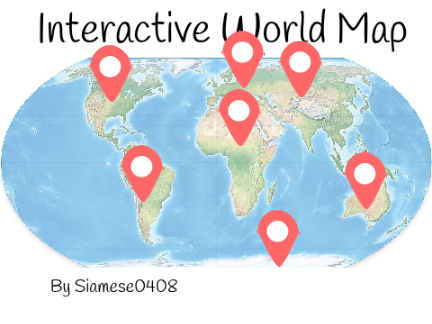 Interactive World Map MOBILE FRIENDLY