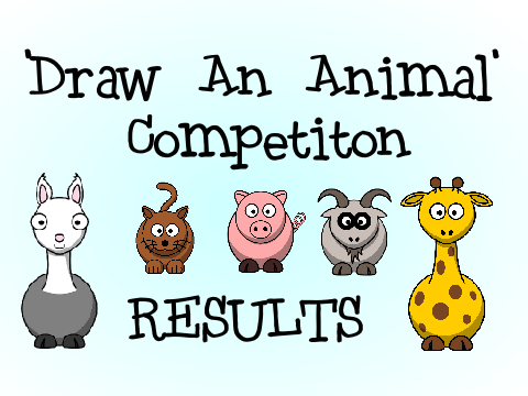 'Draw An Animal Competition' Results!