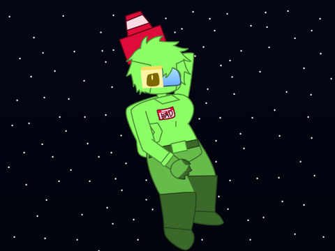In outer space...