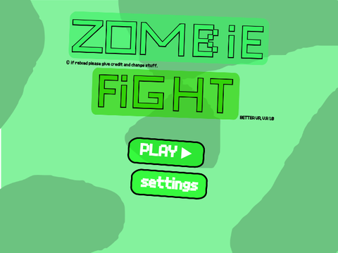 Zombie fight W.I.P