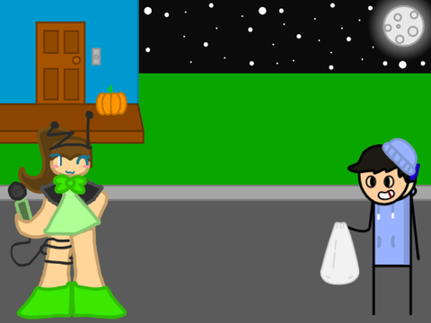 Add Yourself Trick or Treating! 