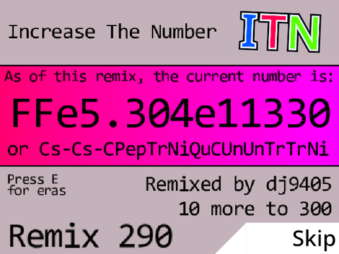 Increase The Number [290]