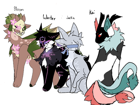 My adopted children >:3