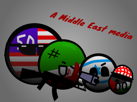 A… media… #countryballs #iran #isreal #media