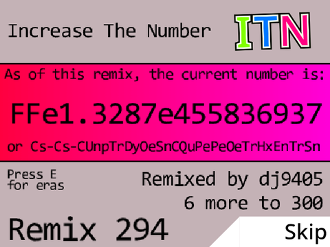 Increase The Number [294]