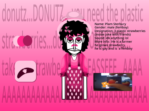 lowkey i just changed 3 plasitc strawberries guy colors