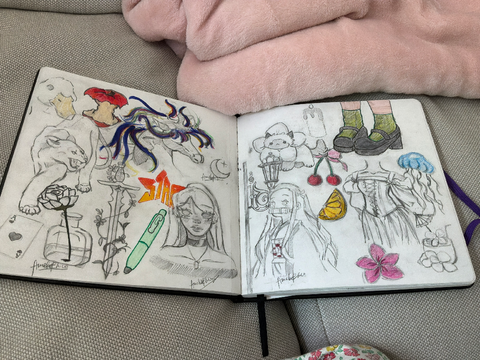 My Art Dump in One Day