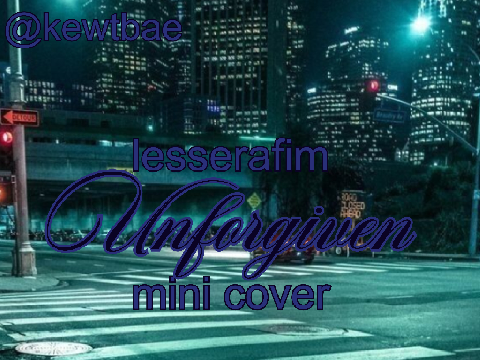     ₓ˚. ୭ ˚○◦˚☢ unforgiven mini cover ☢.˚◦○˚ ୧ .˚ₓ