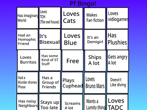 An Pf Bingo! (How much are you Pf?) 