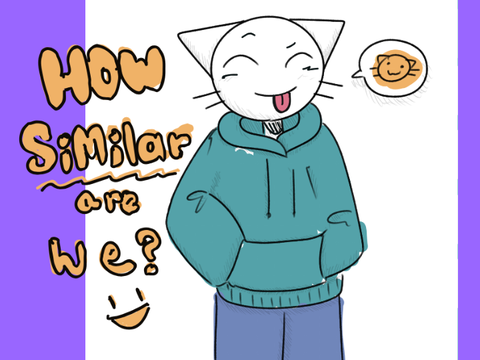 Similarity Quiz! (How Amber3cloud3cat are you?)