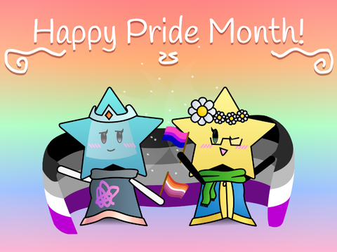Kinda Late Pride Month Art