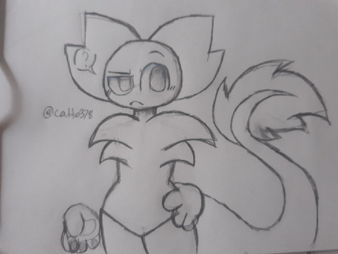 Catto drawing I made 