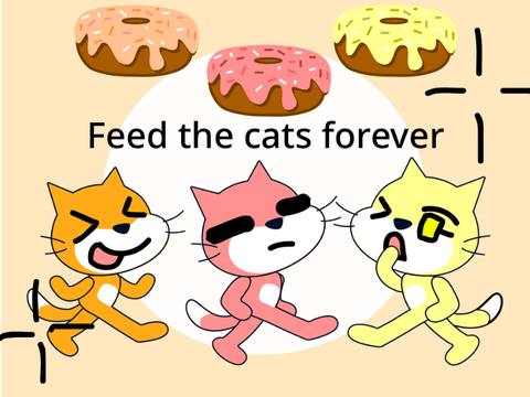 Feed the cats forever! (Practice)