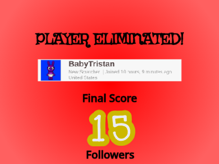 User Eliminated (@BabyTristan)