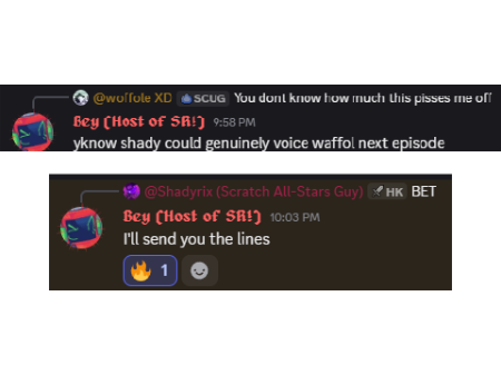 IM THE NEW VOICE OF WOFFOLE IN SCRATCH RIVALS