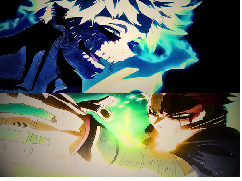 荼毘と焦凍#ヒロアカ