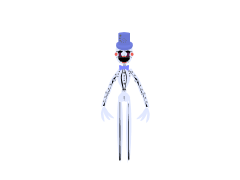fnaf sister location puppet vector