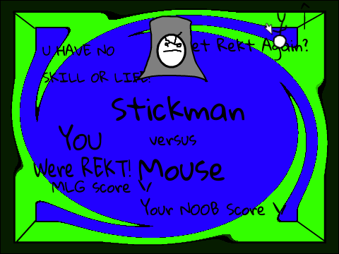 Stickman vs Mouse  HARD MODE