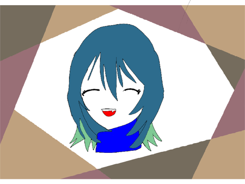 スク友の式織さんを描きました！