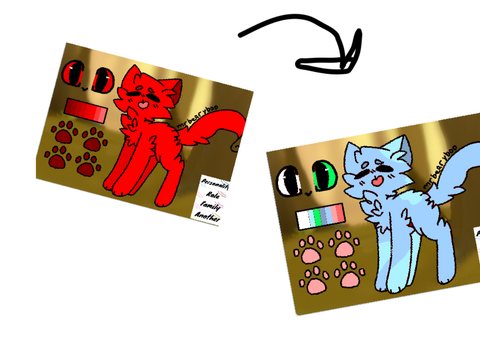 How to recolor a base 