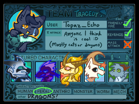 GUYS I HAVE AN ARTFIGHT