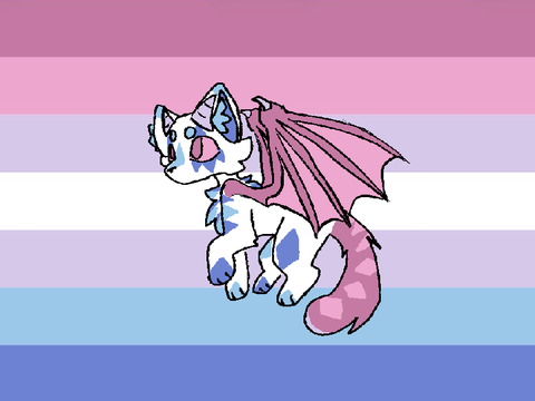 pride month day 27 - bigender 