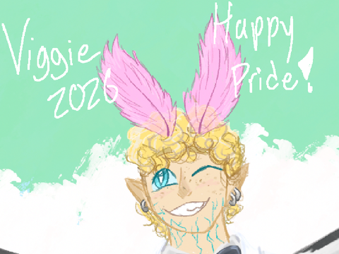 DIVAAAA - (Viggie Pride Month Art)