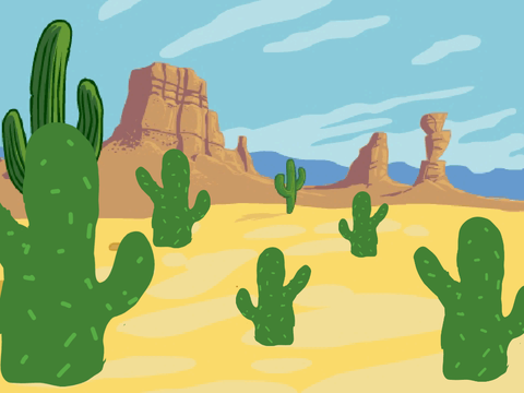 Dancing Cactus