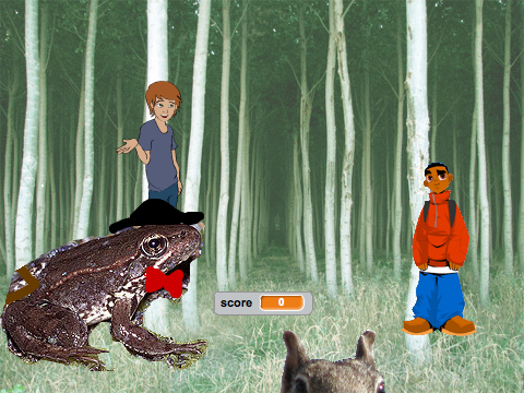 The Red-Footed Frog