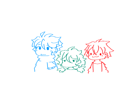 oc refsheet dump (west, angel, and karma)