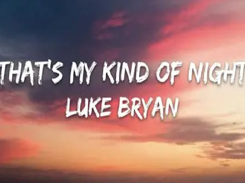 Thats my Kind Of Night