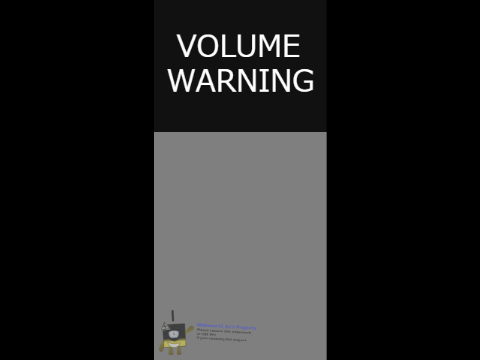 _____ react to Volume Warning meme Template