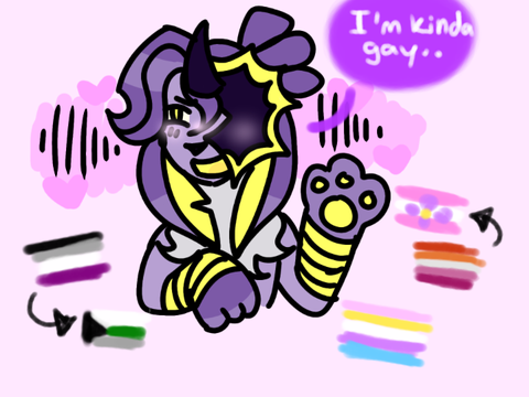 My LGBTQ+ flags (explanations too)