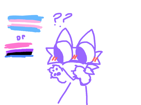 I might be transgender now.. maybe gender-fluid…