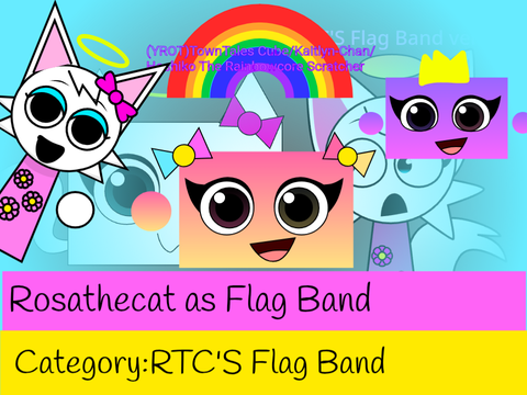 I made my friend @RosaTeatroFanX3 in my RTC's flag band style