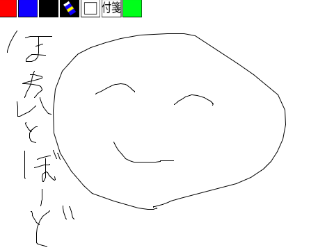 ホワイトボード的な　Something like a whiteboard