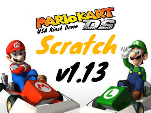 Mario Kart DS (USA Kiosk Demo) recreated within Scratch