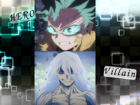 ヒーローとヴィラン＃ヒロアカ