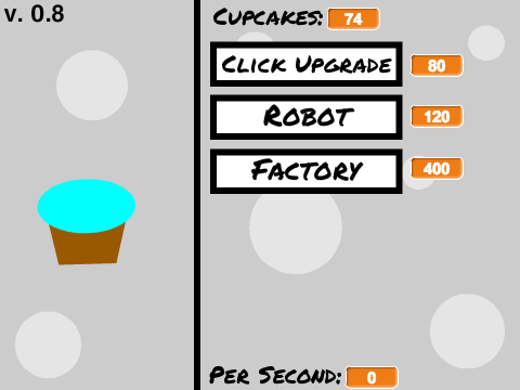 Cupcake Clicker ALPHA 0.8