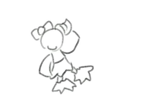 aquas battle sprite but its my oc (little animation)