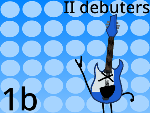 II debuters 1b