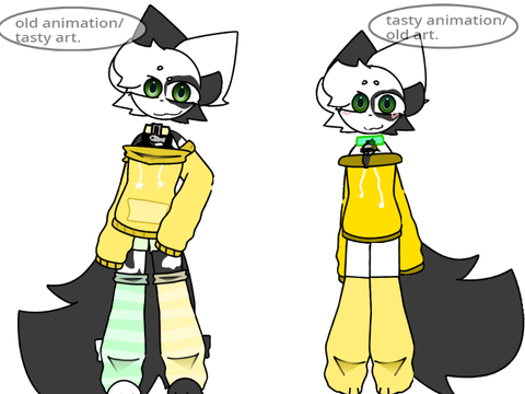 TASTY ART BUT OLD ANIMATION TASTY ANIMATION BUT OLD ART.
