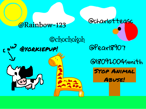Please Sign To Stop Animal Abuse! remix remix remix remix