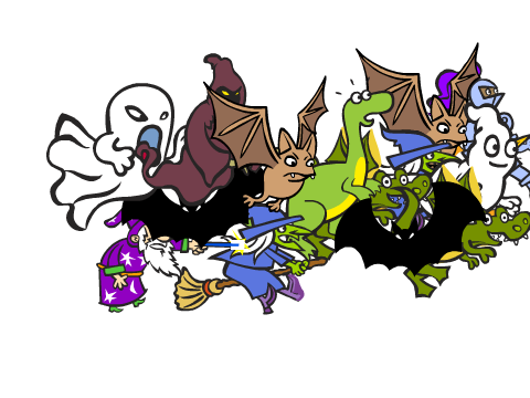 find scratch 8 holloween version