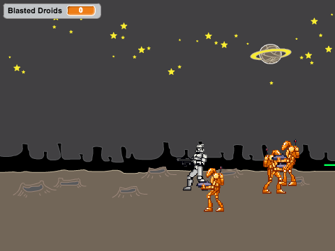 Star Wars Clone vs Droids