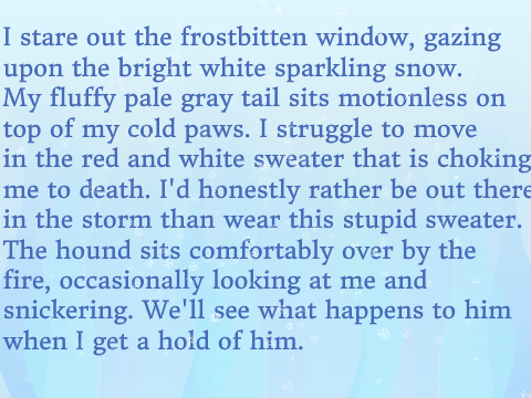 Winter Writing Event!  remix
