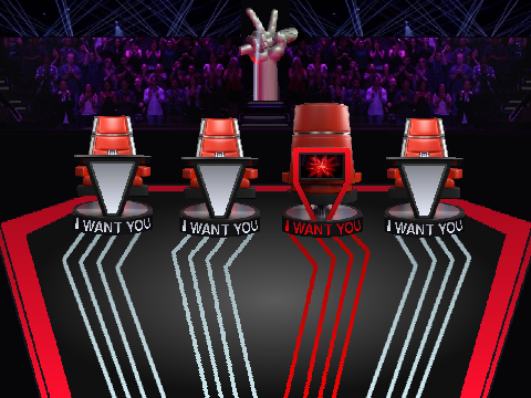 The Voice Judges Chairs 