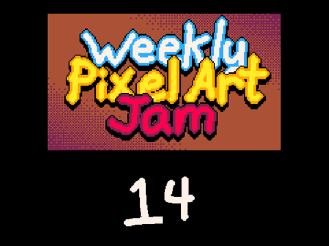 JOIN NOW! Weekly Pixel Art Jam -  Week 14!